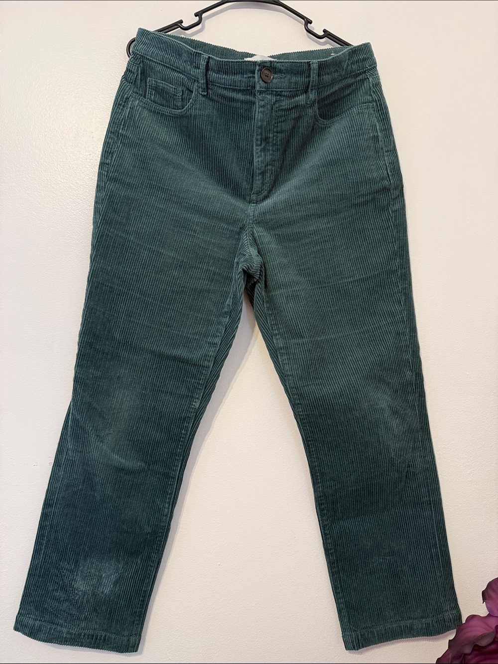 LOFT Men's Forest Green Corduroy Pants